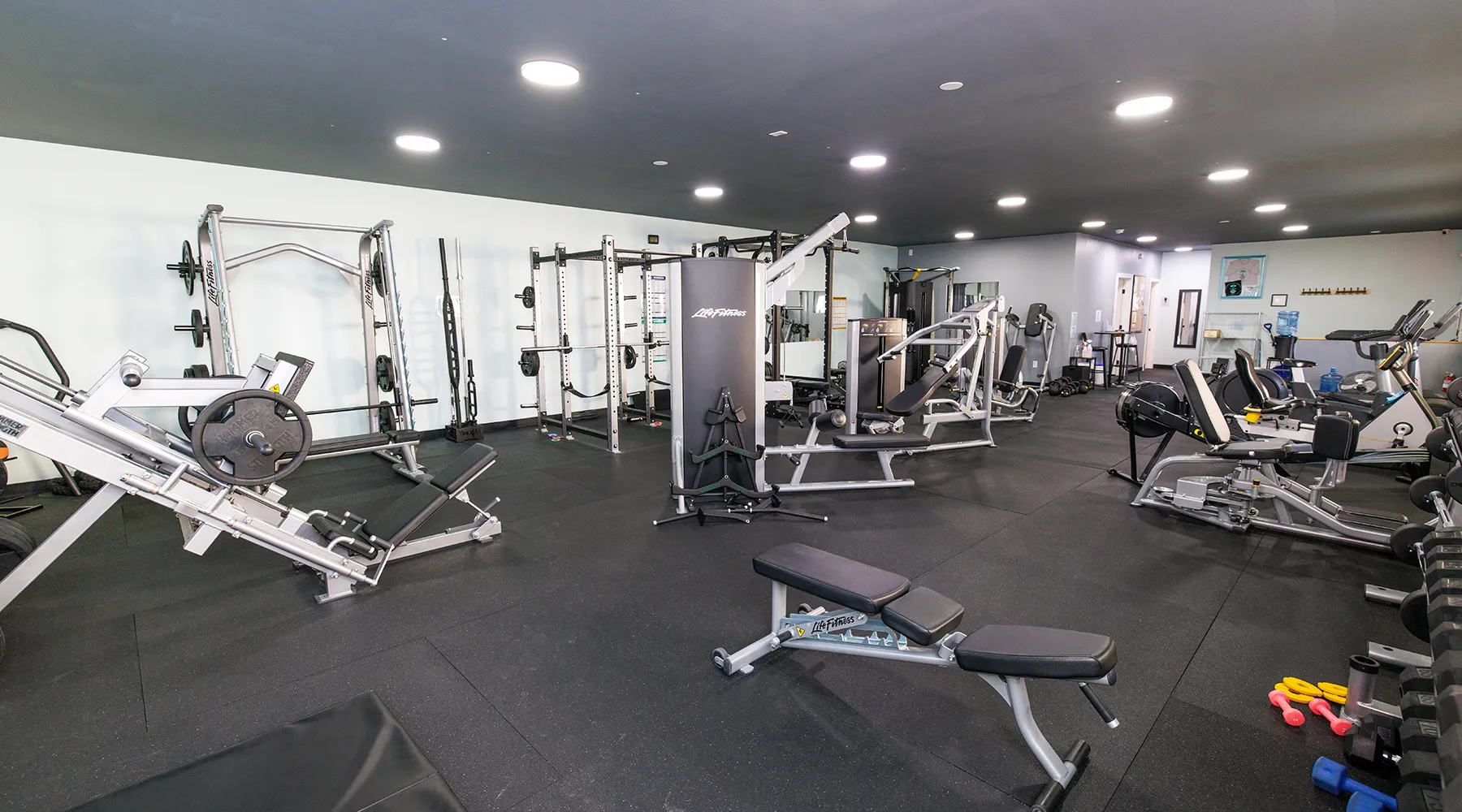 Interior equipment view of Changing Tides training studio